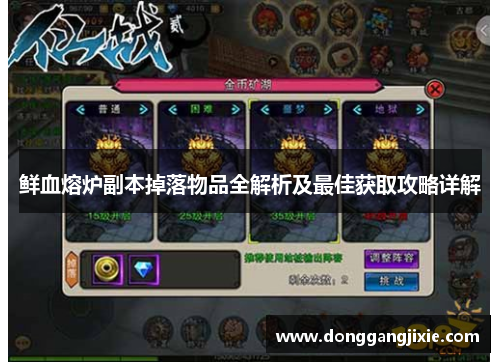 鲜血熔炉副本掉落物品全解析及最佳获取攻略详解